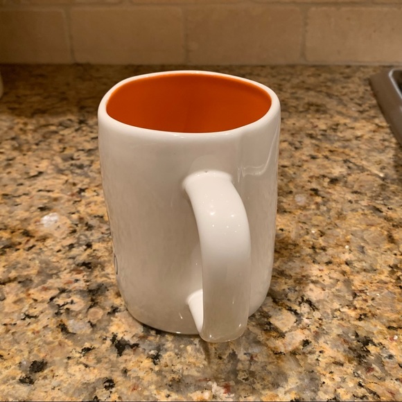 Rae Dunn HEY BOO Halloween Cat Ghost Mug - Picture 4 of 6